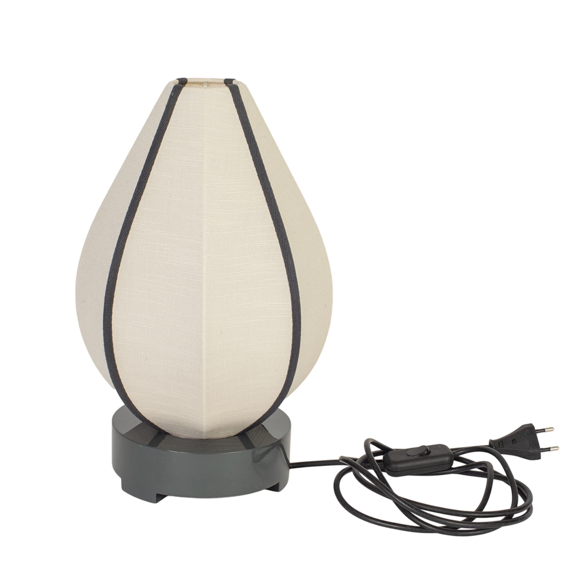 Lotus Bordlampe Sand/Coal