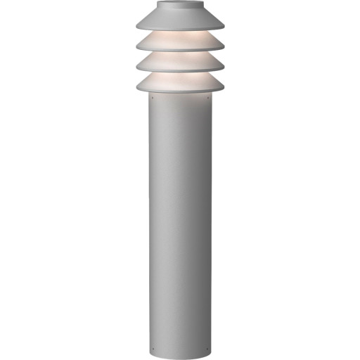 Louis Poulsen Bysted Garden havelampe, 2700K, base, aluminium, høj