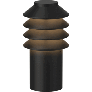 Louis Poulsen Bysted Garden havelampe, spyd, sort, lav