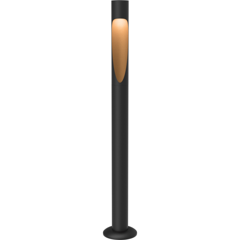 Louis Poulsen Flindt Garden havelampe, 2700K, base, sort, høj