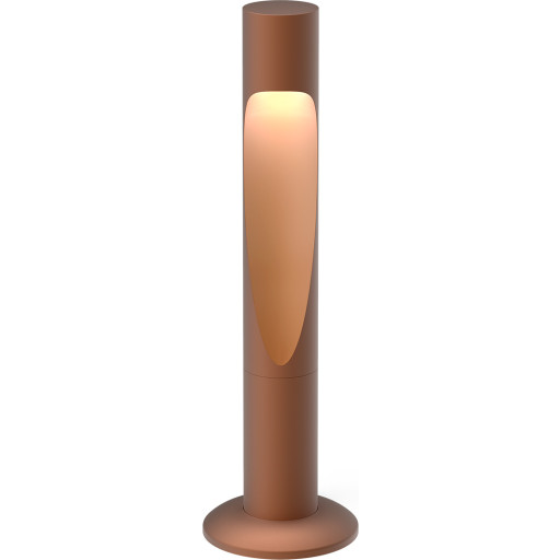 Louis Poulsen Flindt Garden havelampe, 3000K, anker, corten, lav