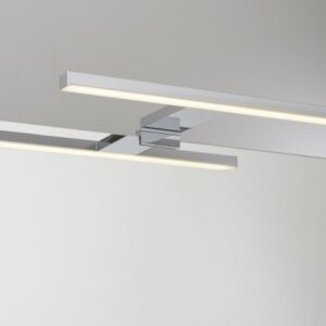 Lovschall NextGen spejllampe - 30cm/krom
