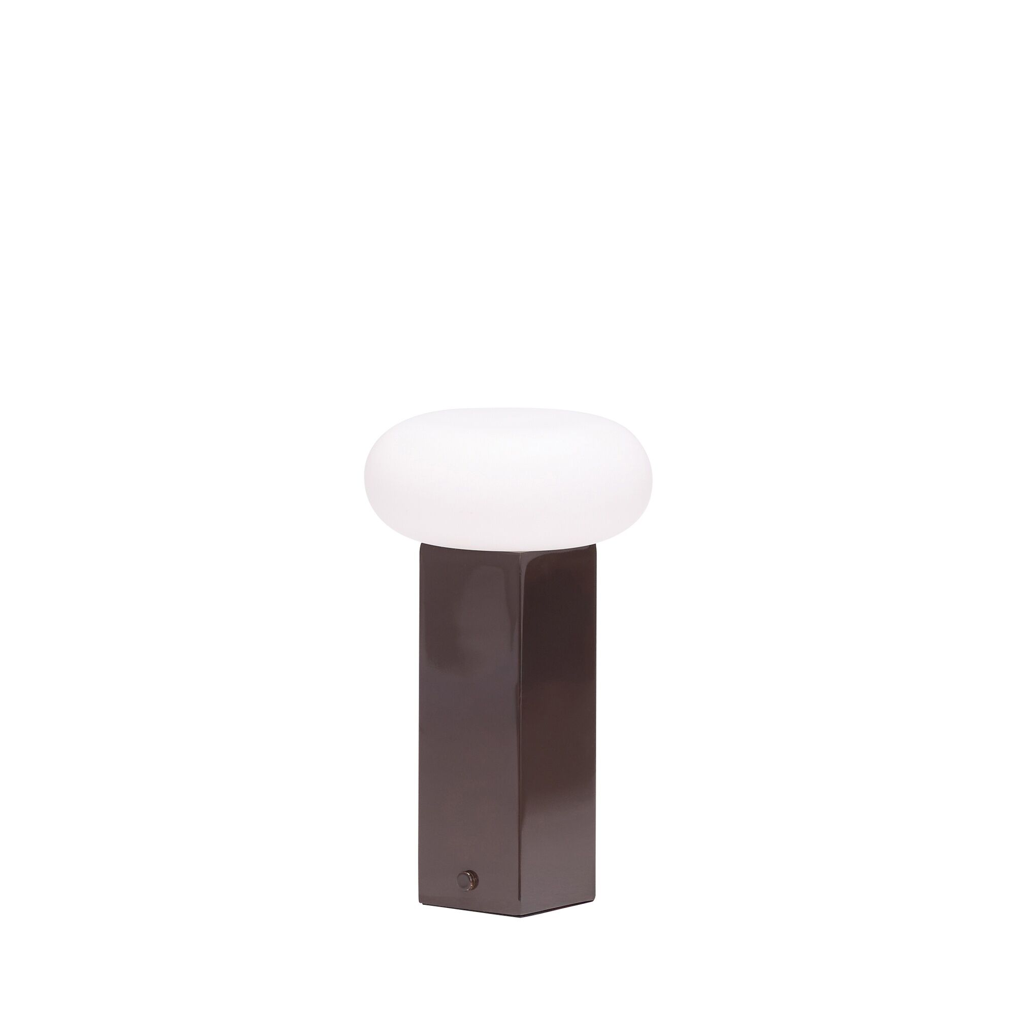 Low Transportabel Lampe Brun