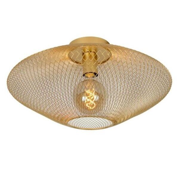 Lucide Mesh Loftlampe Ø45 Mat Guld/Messing