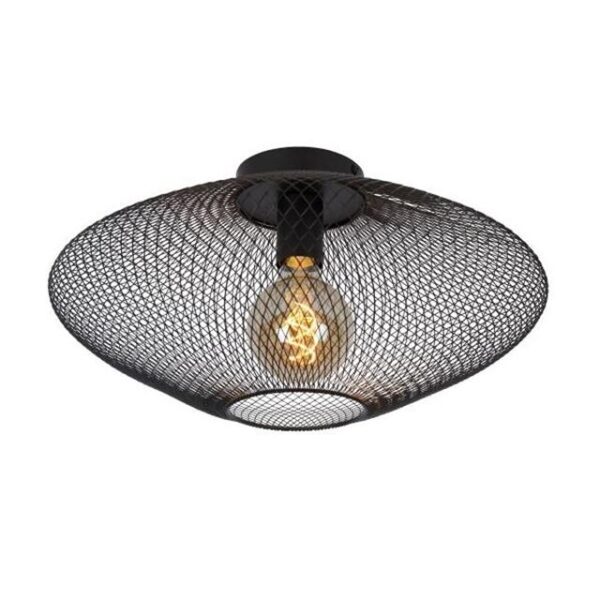 Lucide Mesh Loftlampe Ø45 Sort