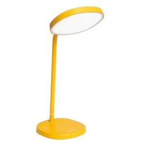 Lumie Task er en lysterapilampe til skrivebordet, gul