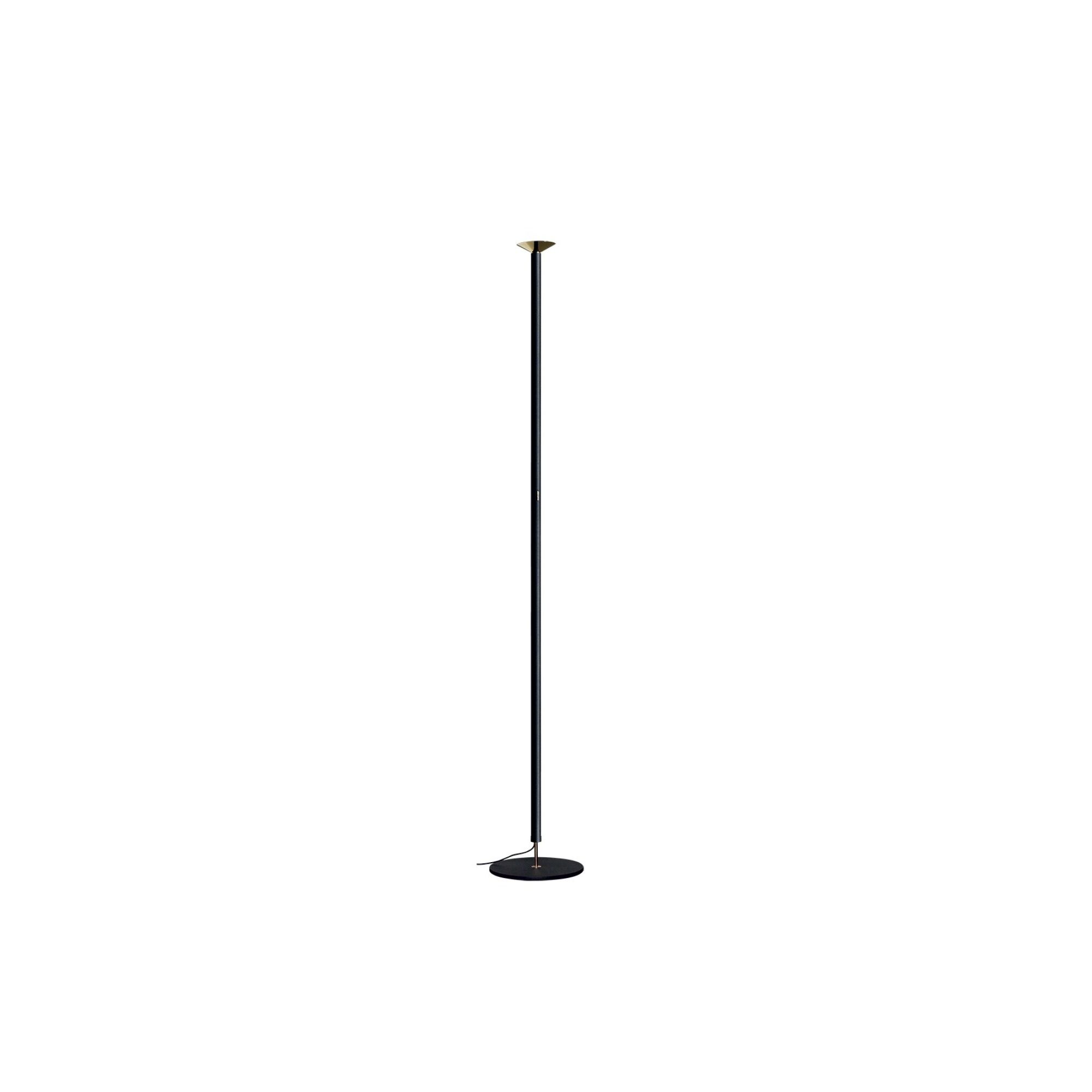 Luna Gulvlampe Sort