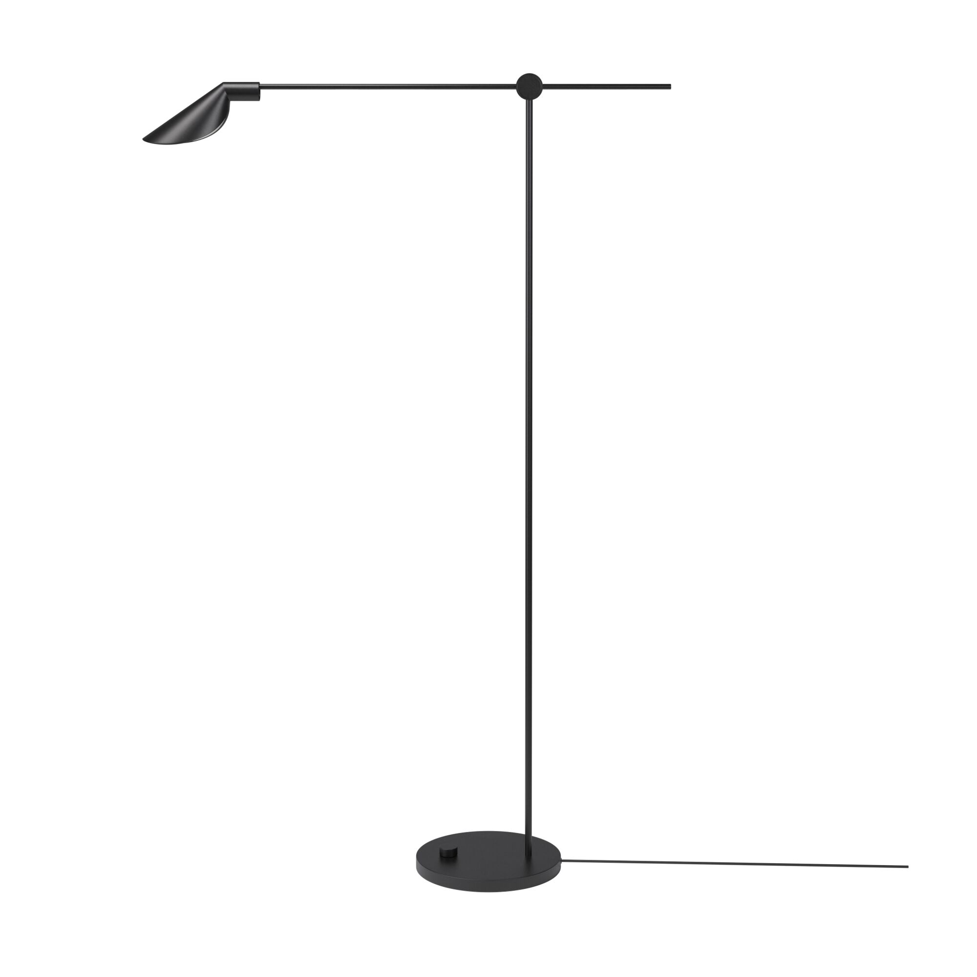 MS011 Gulvlampe Sort
