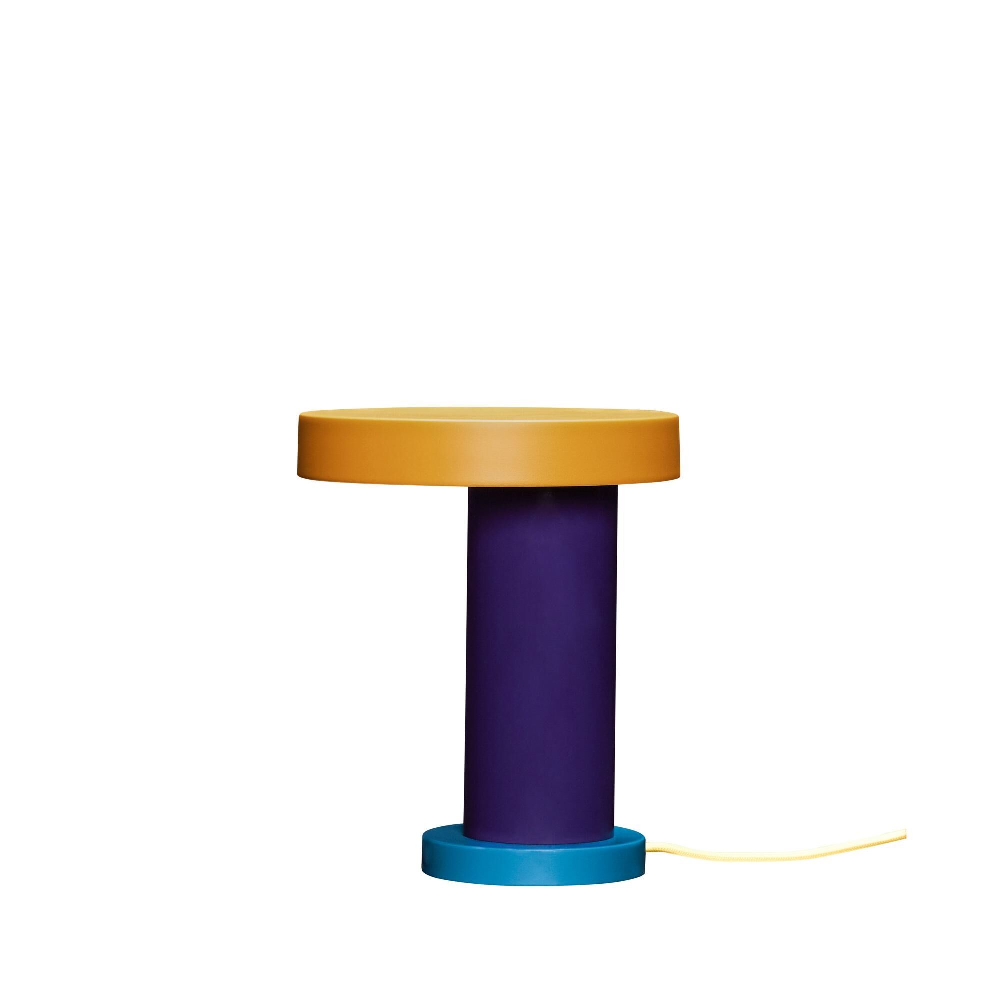 Magic Bordlampe Lilla/Petrol/Orange/Gul