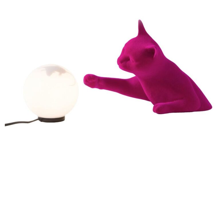 Maoo Bordlampe Fuscia Velvet