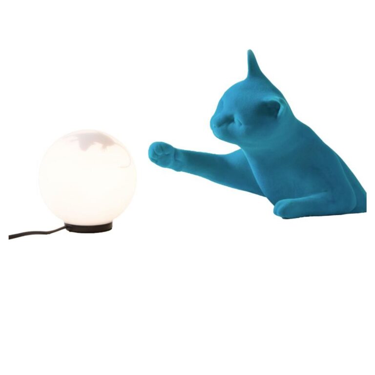 Maoo Bordlampe Light Blue Velvet
