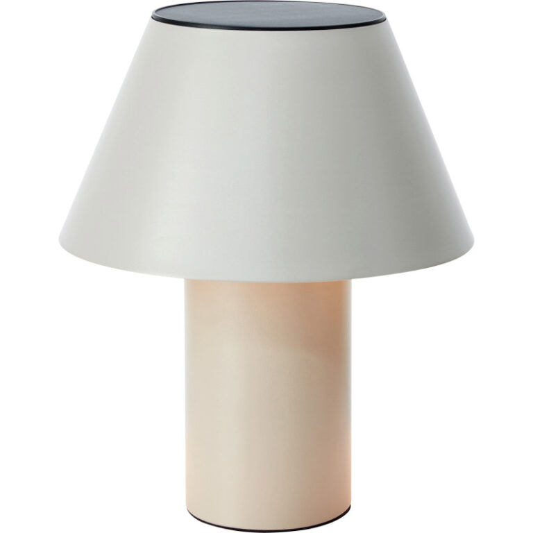 Markslöjd Vivo solcelle bordlampe, grå