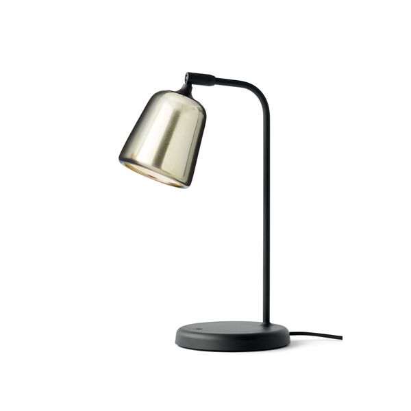 Material Bordlampe Gul Stål