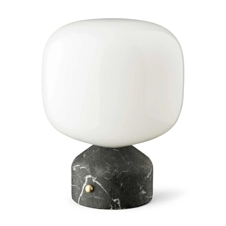 Meemo Transportabel Lampe Sort Marmor