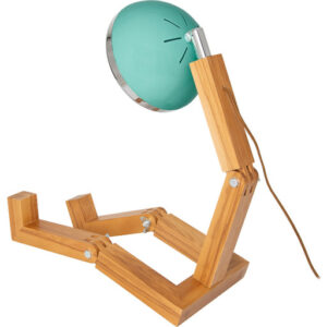 Mega Mr Wattson lampe, lysegrøn