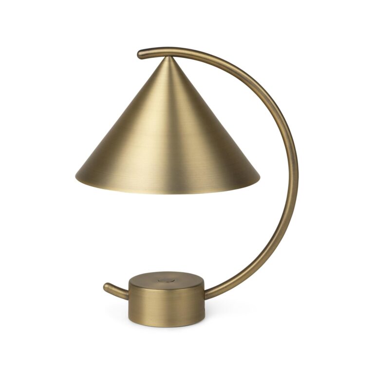 Meridian Transportabel Lampe Messing