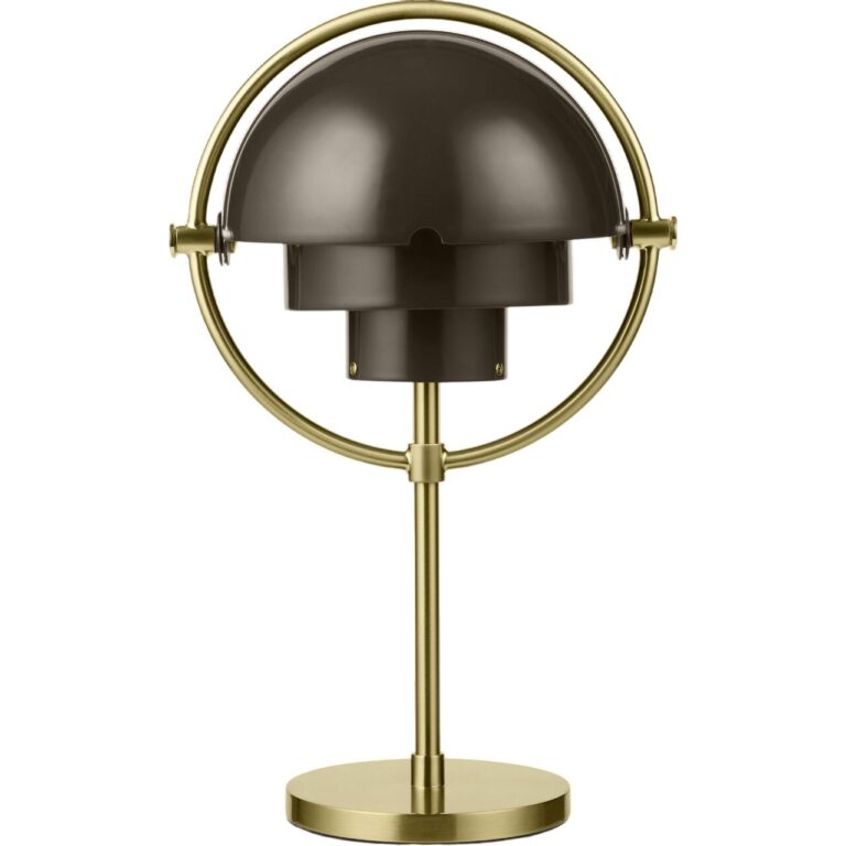 Multi-Lite Limited Edition Transportabel Lampe Mocha Brown/Messing