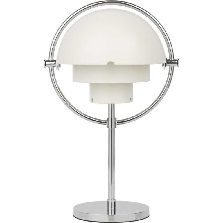 Multi-Lite Transportabel Lampe Krom/Mat Hvid