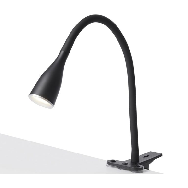 Nielsen Light Eye klemmelampe, sort