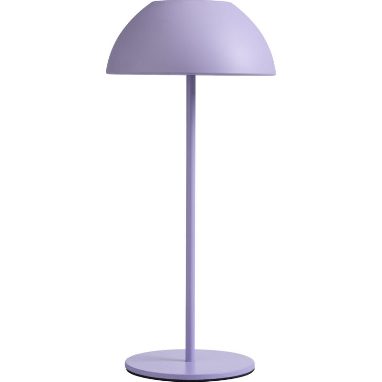 Nielsen Light Luna genopladelig bordlampe, lilla