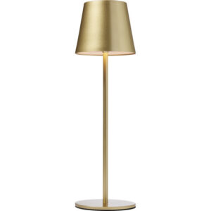 Nielsen Light One genopladelig bordlampe, guld