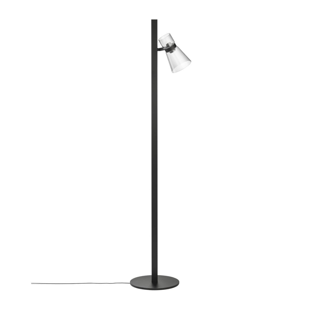 Nocturne F1 Cone Gulvlampe - Sort - Flos