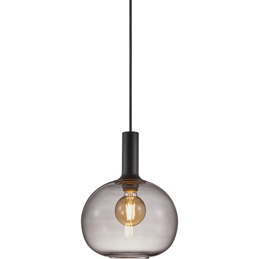 Nordlux Alton pendel, røgfarvet, Ø25 cm