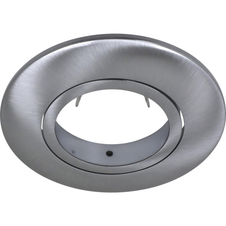 Nordtronic rund front til Quick Install G2 og Uni Install G2 spots, aluminium
