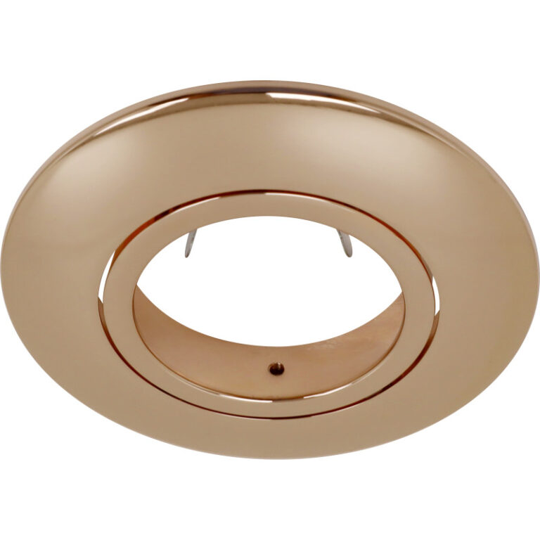 Nordtronic rund front til Quick Install G2 og Uni Install G2 spots, kobber