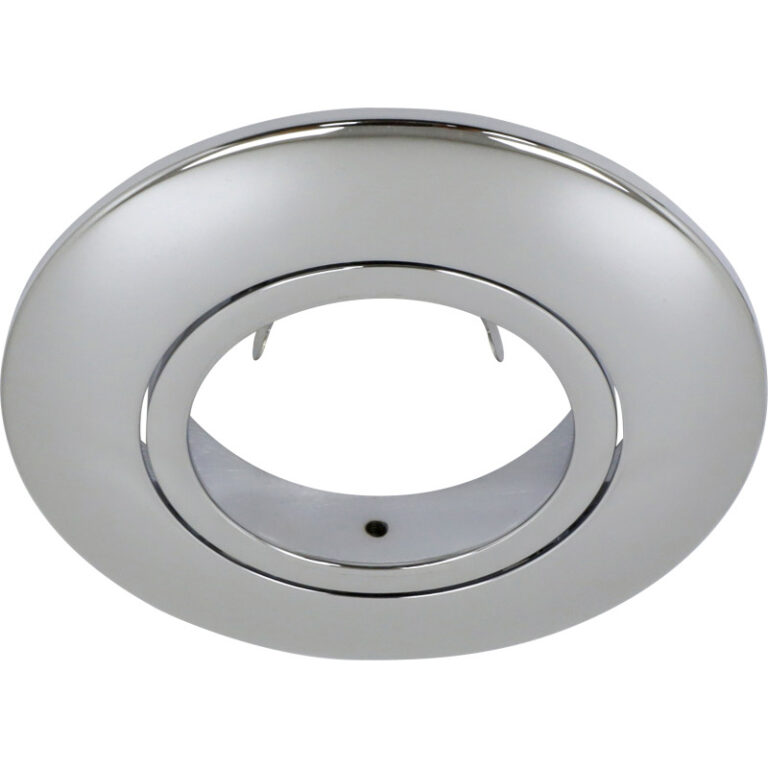 Nordtronic rund front til Quick Install G2 og Uni Install G2 spots, krom