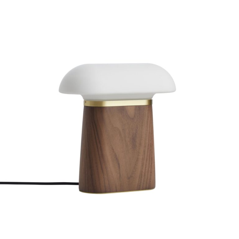 Nova Bordlampe Valnød/Opal