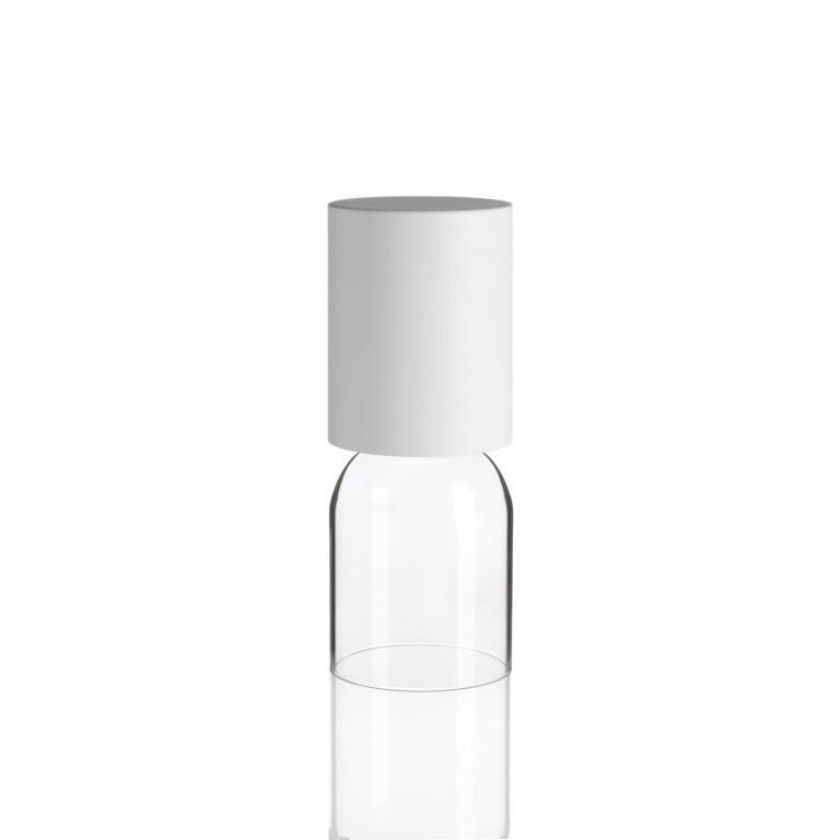 Nui Mini Transportabel Lampe Hvid