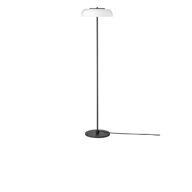 Nuura Blossi Gulvlampe Sort/Opal Hvid