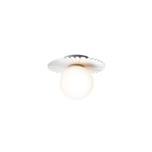 Nuura Lila Muuse Loftlampe Lille Hvid/Opal