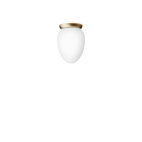 Nuura Rizzatto 171 Loftlampe Satin Messing/Opal