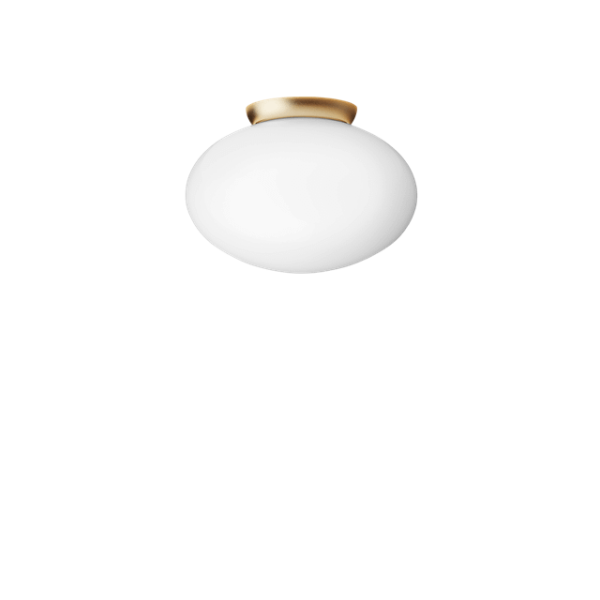 Nuura Rizzatto 301 Loftlampe Satin Messing/Opal