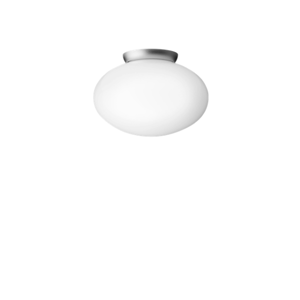 Nuura Rizzatto 301 Loftlampe Satin Sølv/Opal