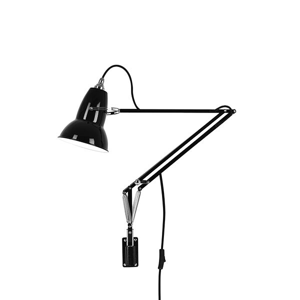 Original 1227 Lampe med Vægbeslag Jet Black