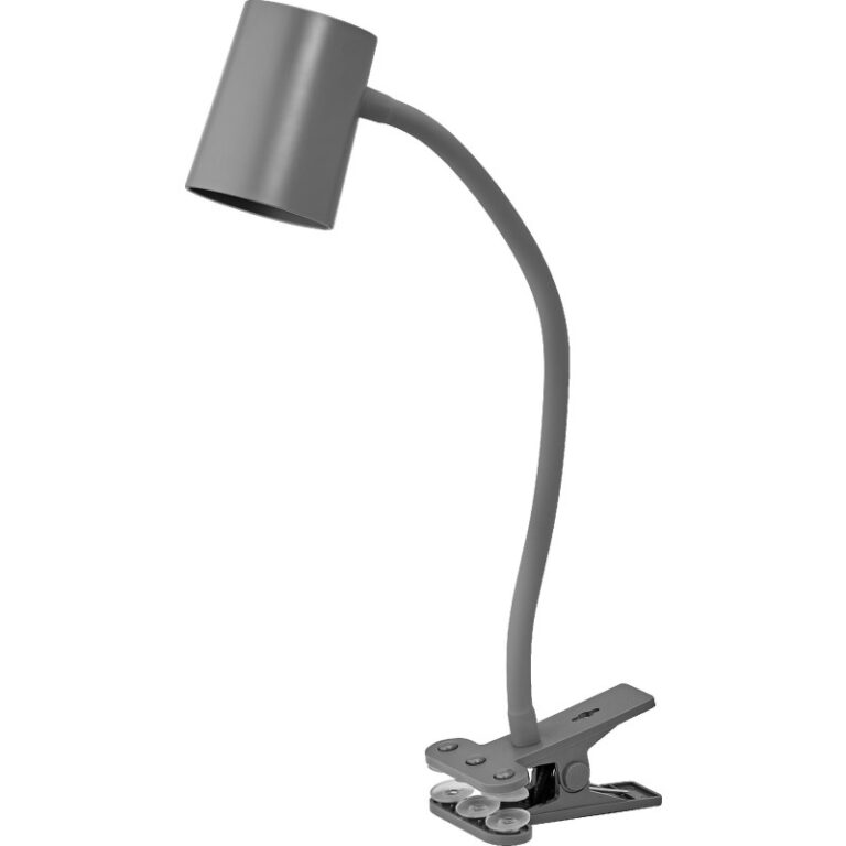 Osram Trapezium klemmelampe, grå