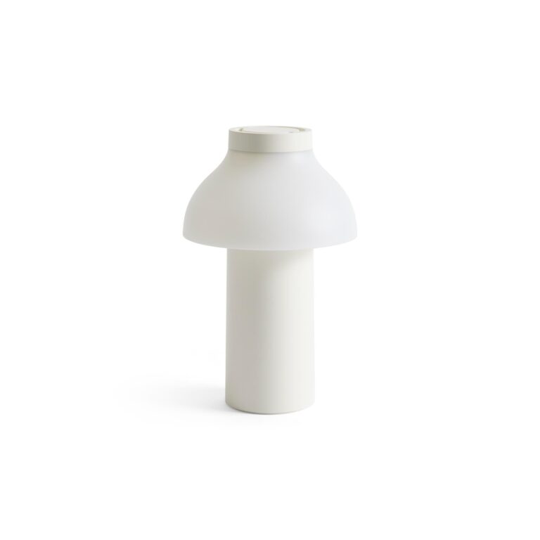 PC No 2 Transportabel Lampe Creme Hvid