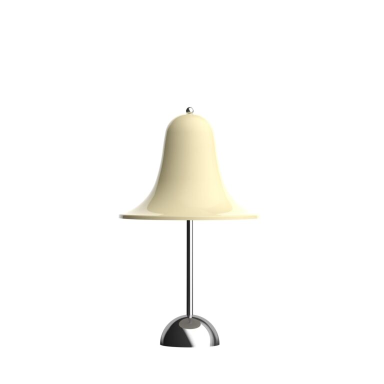 Pantop Transportabel Lampe Creme Hvid