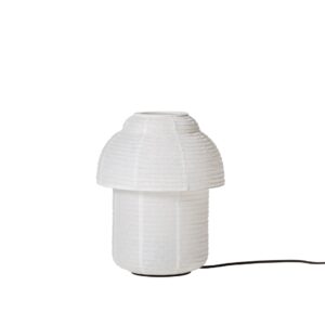 Papier Double Ø30 Hvid Bordlampe - Made By Hand - Udstillingsmodel