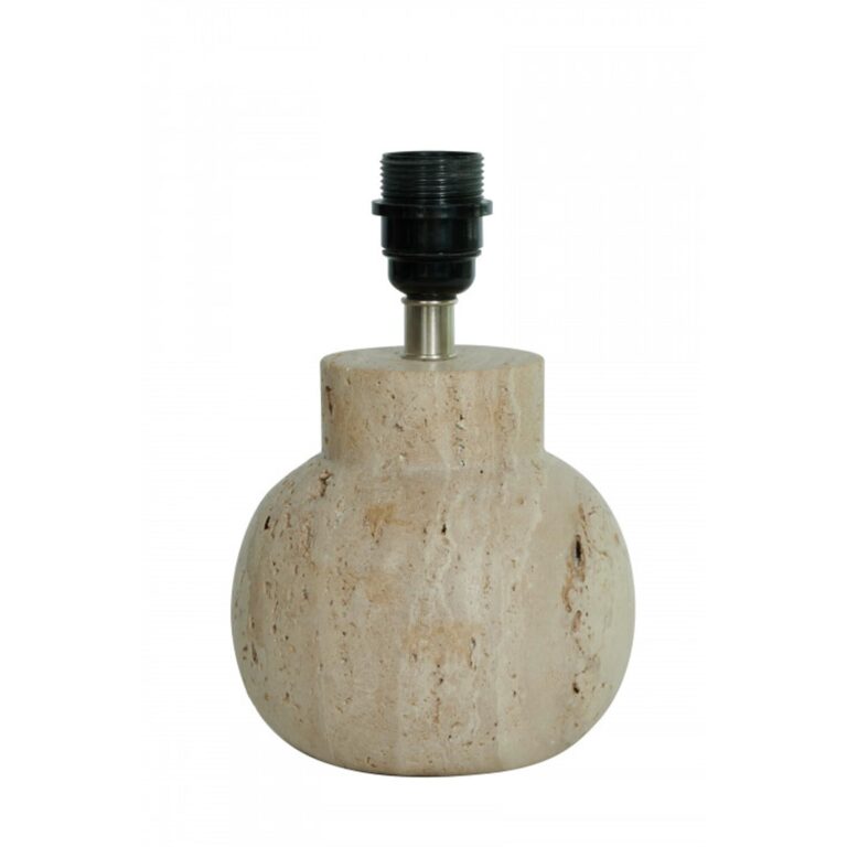 Pella Bordlampe Base Travertin