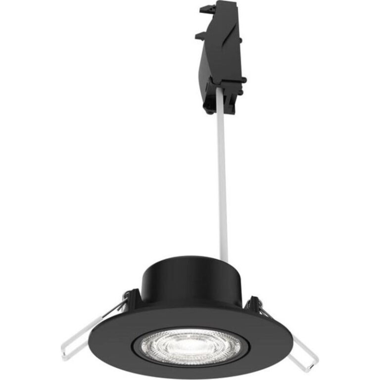 Philips Cilantro indbygningsspot, sort