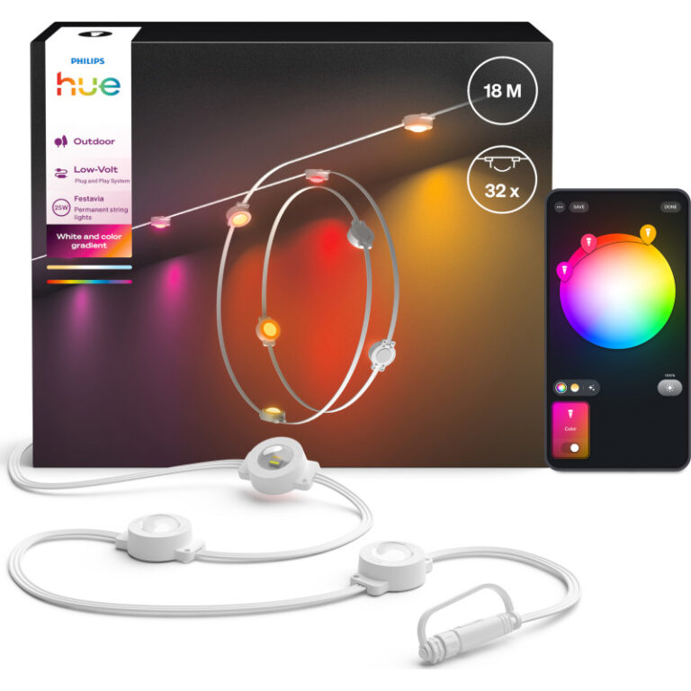 Philips Hue Festavia permanent lyskæde, 18M, 32 POD