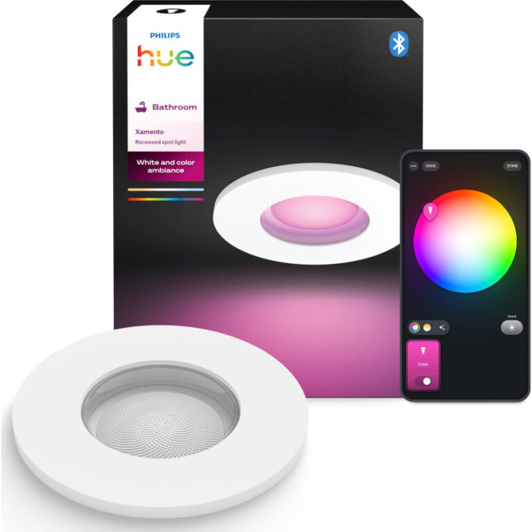 Philips Hue Xamento indbygningsspot, hvid