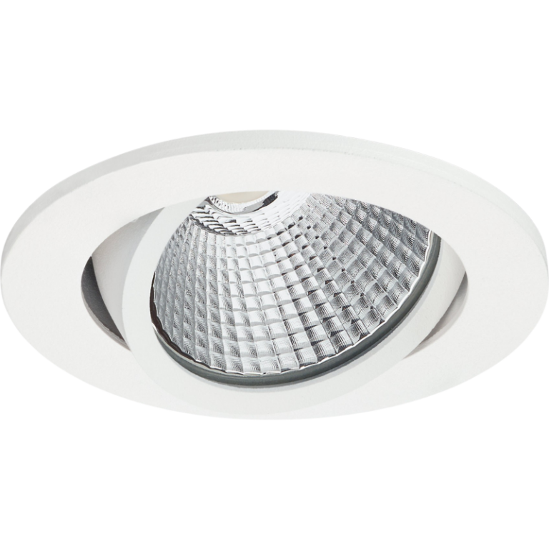 Philips Ledinaire ClearAccent indbygningsspot, kipbar, hvid