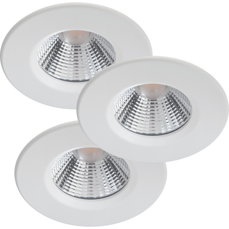 Philips myBathroom Dive indbygningsspot, hvid, 3-pak