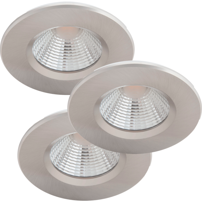 Philips myBathroom Dive indbygningsspot, krom, 3-pak