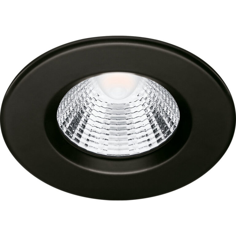 Philips myBathroom Dive indbygningsspot, sort, 1-pak